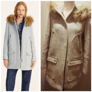 Chateau parka in Italian stadium-cloth wool